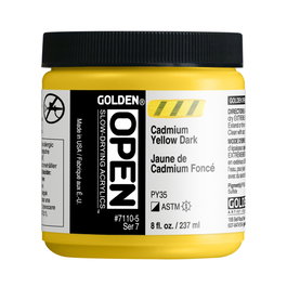 Golden Peinture Acrylique OPEN Jaune Cadmium Foncé 237 ml