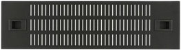 Lanview Panneau d'obturation ventilé 3U 19 pouces noir