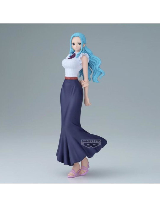 Banpresto Figurine One Piece Nefeltari Vivi - DXF-Extra 18 cm - PVC et ABS avec base
