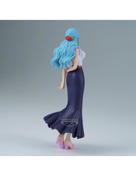 Banpresto Figurine One Piece Nefeltari Vivi - DXF-Extra 18 cm - PVC et ABS avec base