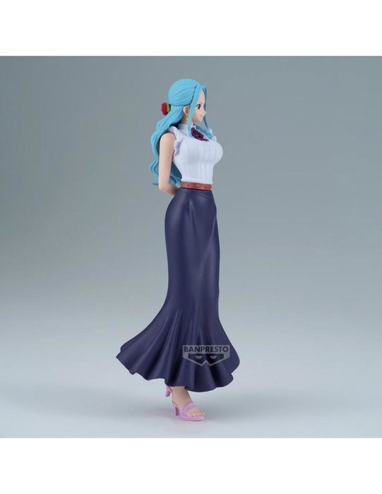 Banpresto Figurine One Piece Nefeltari Vivi - DXF-Extra 18 cm - PVC et ABS avec base