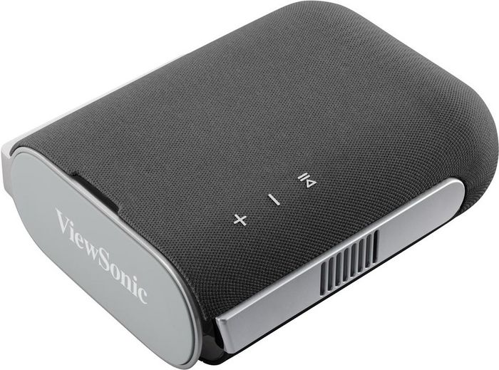 ViewSonic M1MAXN Projecteur LED Portable Ultra Compact et Intelligent - Full HD 1080p avec Google TV Intégré, Batterie, Harman Kardon, 150 000:1, 25dB