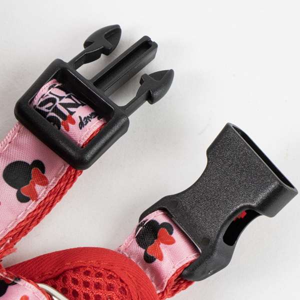 Cerdá Set harnais et laisse Minnie XS-S/S-M 3,3 Rouge