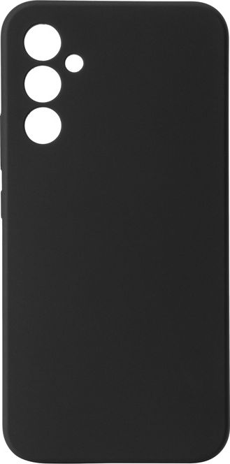 eSTUFF Coque silicone pour Samsung Galaxy A54 - Protection renforcée avec doublure microfibre - Noir