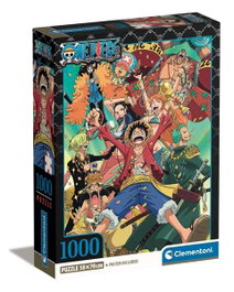Clementoni Puzzle One Piece 1000 Pièces - Jeu de Société pour Enfants et Adultes