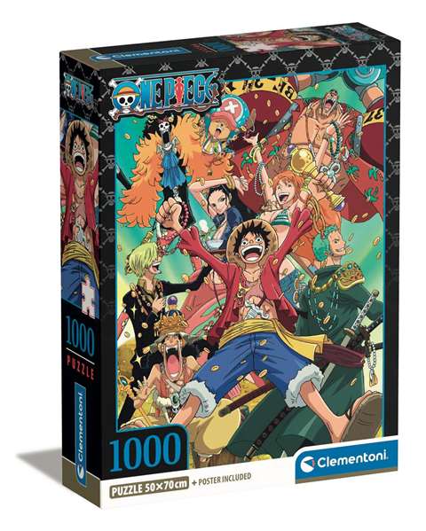 Clementoni Puzzle One Piece 1000 Pièces - Jeu de Société pour Enfants et Adultes Clementoni Puzzle One Piece 1000 Pièces - Jeu de Société pour Enfants et Adultes