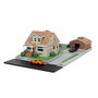 Jada Toys Fast & Furious - Réplique du garage Toretto Diorama, set avec garage et zone extérieur + 2 voitures métalliques à l'échelle nano (Dodge Charger et Toyota Supra)