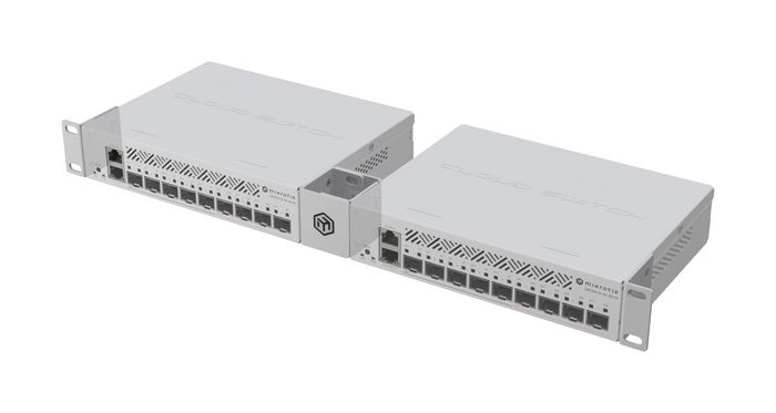 MikroTik Kit de Montage Rack 1U Dual/10 pouces