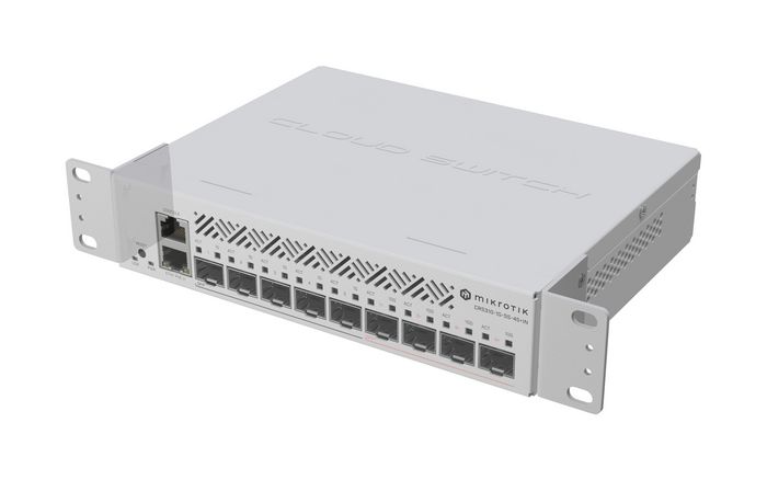 MikroTik Kit de Montage Rack 1U Dual/10 pouces