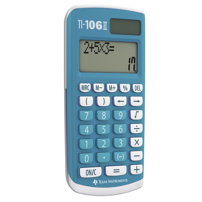 Texas Instruments TI-106 II Solaire - Bleu