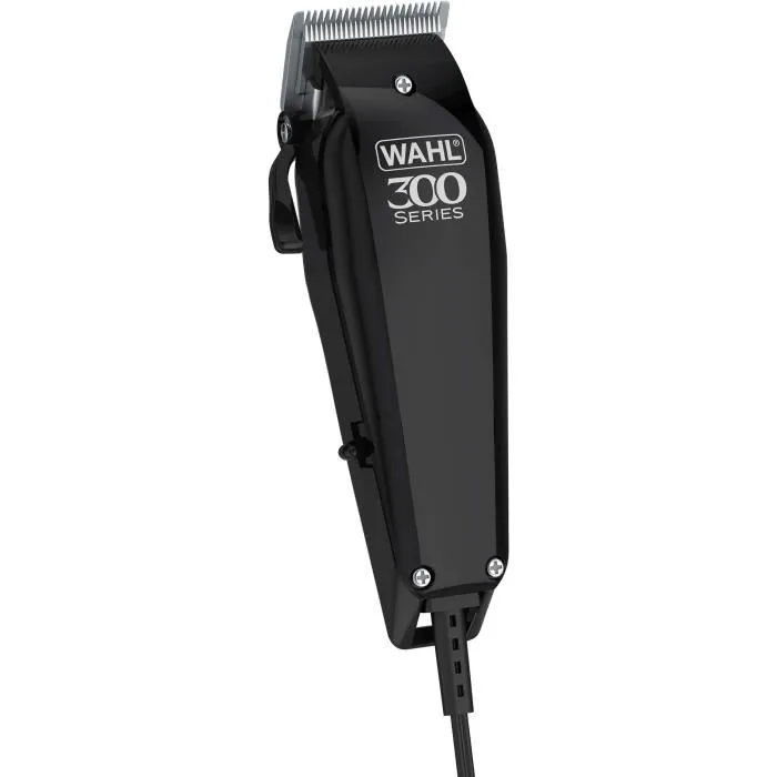 Wahl Home Pro 300 Tondeuse à Cheveux Professionnelle - 8 Guides de Coupe (3 à 25 mm), Lame Auto-Affûtante, Moteur Puissant