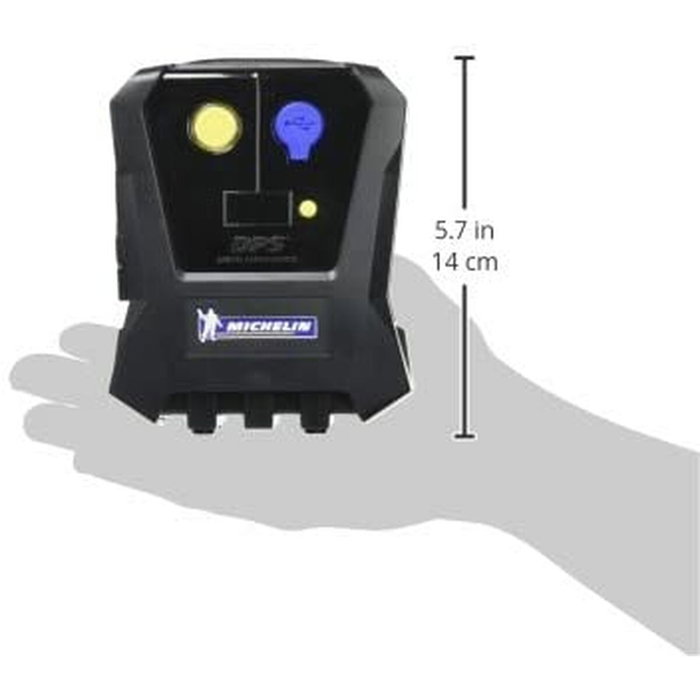 Michelin Mini Compresseur d'Air Digital 12V 3,5 Bars Noir et Gris Michelin Mini Compresseur d'Air Digital 12V 3,5 Bars Noir et Gris