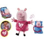 Peppa Pig Fiesta Pijamas 3 Peluche avec sac de couchage et lumières, modèle COP6926