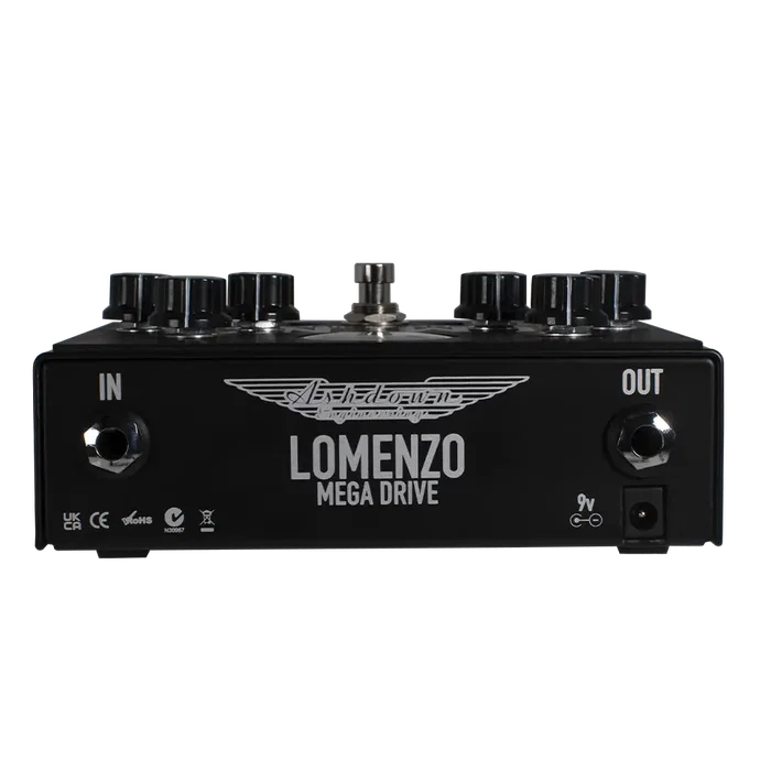 ASHDOWN Megadrive James Lomenzo Pedal de Distorsion