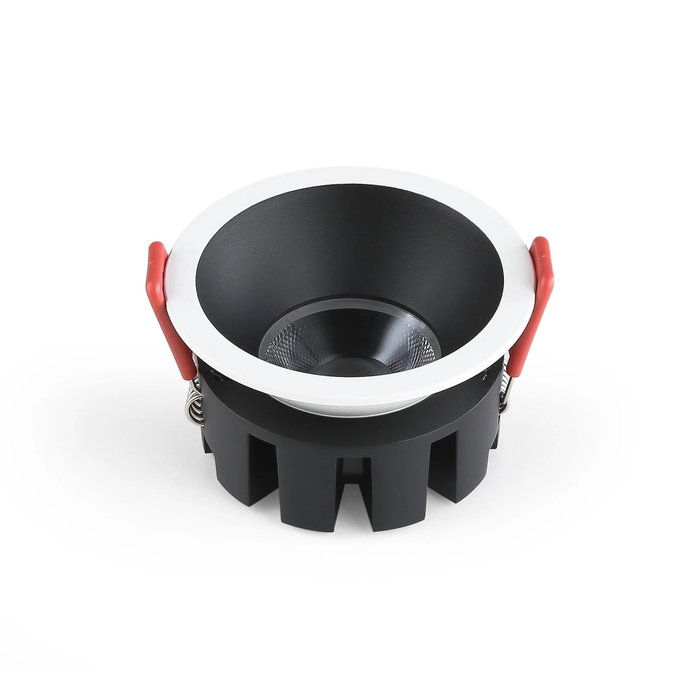 Downlight LED 8W CCT Osram réflecteur noir Ø 75 mm