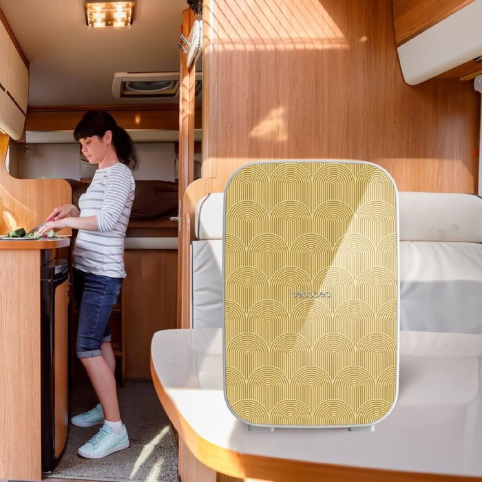 Mini réfrigérateur Cecotec Bolero Minicooling Bahamas Pat 2 Jaune 25 L Mini réfrigérateur Cecotec Bolero Minicooling Bahamas Pat 2 Jaune 25 L