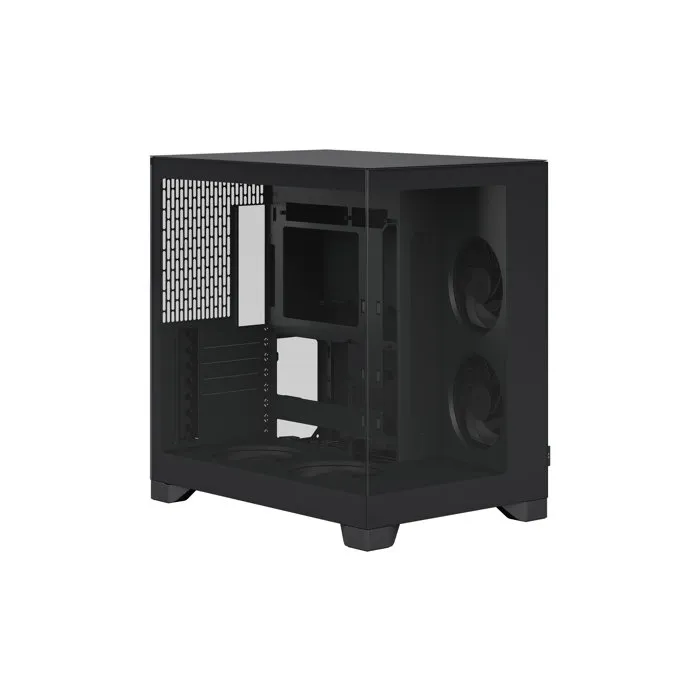 Fractal Design FD-C-POV2A-01 Pop 2 Vision Black Boîtier PC ATX Noir Panneau vitré avec ventilateurs