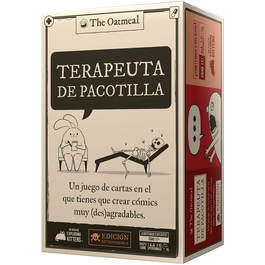 Exploding Kittens Terapeuta de Pacotilla Jeu de Société Horrible Therapist EKIHT01ES - Humour Noir 3-8 Joueurs 15 min dès 17 ans