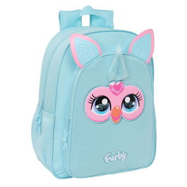 Cartable Furby Bleu ciel 33 x 42 x 14 cm