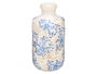 Giftdecor Vase Nonna Bouteille Bleu Beige 27 cm Céramique (Set de 6)