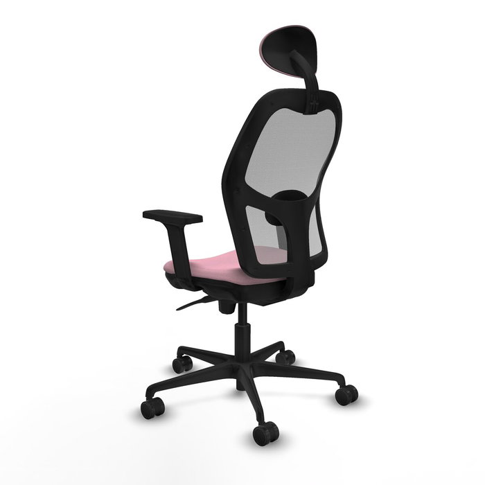 Piqueras y Crespo 2D036N1 Chaise de Bureau avec Appui-tête Rose Piqueras y Crespo 2D036N1 Chaise de Bureau avec Appui-tête Rose
