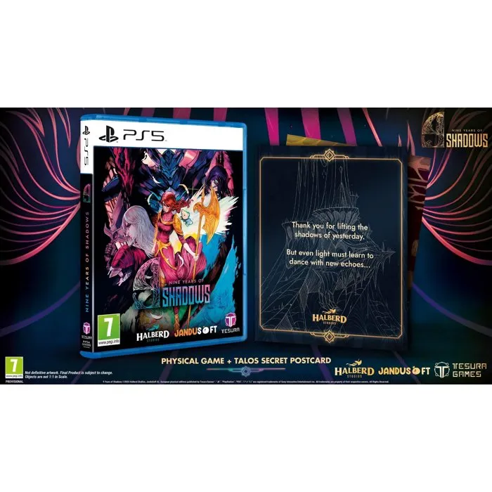 Just For Games 9 Years of Shadows - Jeu d'aventure et d'énigmes pour PlayStation 5 (PS5)