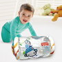 Fisher-Price Roller Bébé Transparent pour l'Apprentissage du Rampement avec 3 Balles et Compartiments, Jouet d'Éveil Sensoriel et Motricité à partir de 6 Mois