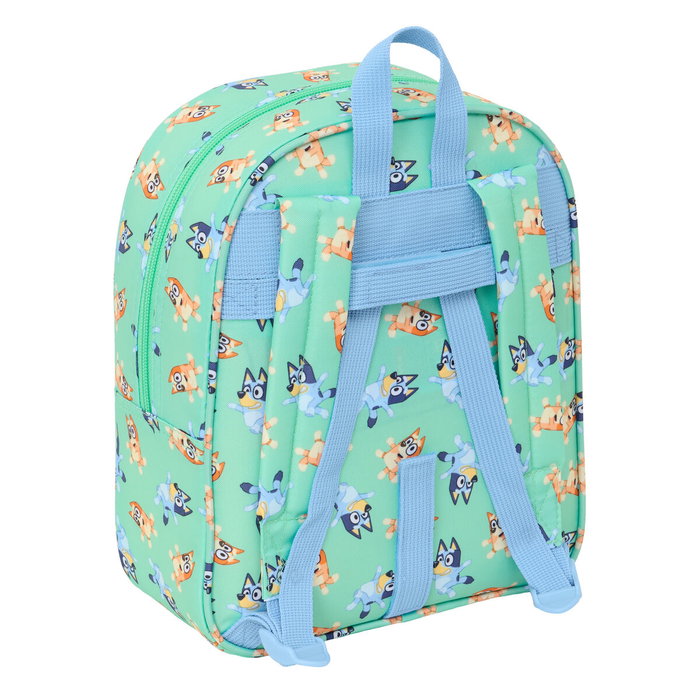 Cartable Bluey Sisters Vert 22 x 27 x 10 cm