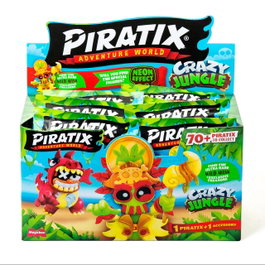 MAGIC BOX Expositor 24 One Packs Piratix Crazy Jungle
