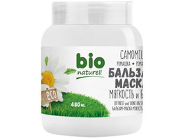 Bio Naturell Masque Crème Traitant Capillaire à la Camomille, Adoucissant, 480 g