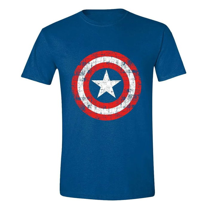 Marvel T-Shirt Captain America Cracked Shield (L) Marvel T-Shirt Captain America Cracked Shield (L)