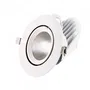 Downlight LED 30W 4500Lm 2700K Circulaire Orientable 40.000H HO-COB-C-OR-30W-WW
