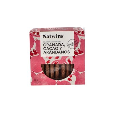 NATWINS Barres de grenade, cacao et myrtilles rouges NATWINS Barres de grenade, cacao et myrtilles rouges