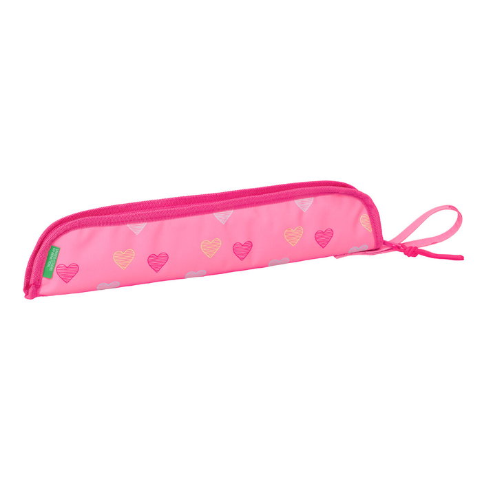 Support-flûtes Benetton Heart Rose 37 x 8 x 2 cm