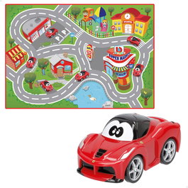 COLOR BABY Circuito + coche Ferrari