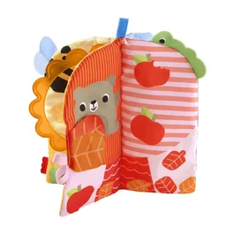 Fisher-Price Livre d'éveil 4 saisons avec activités sensorielles pour bébé, se tient debout