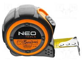 NEO TOOLS Mètre ruban 5m x 25mm
