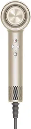 Mova SHINE 10 Sèche-cheveux silencieux 1600 W avec technologie plasma et AeroBlossom, capteur NTC, moteur sans balais, couleur or