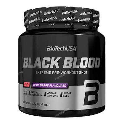 BIOTECHUSA BLACK BLOOD CAF+ Arándano 300g BIOTECHUSA BLACK BLOOD CAF+ Arándano 300g