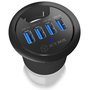 Icy IB-HUB1403 Hub de bureau 4x USB 3.0 Type-A