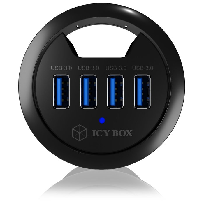 Icy IB-HUB1403 Hub de bureau 4x USB 3.0 Type-A