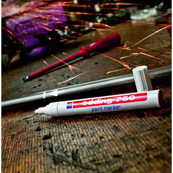 Edding Marqueur de peinture 750 blanc