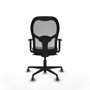Piqueras y Crespo 1D036G0 Chaise de Bureau Gris Brun foncé