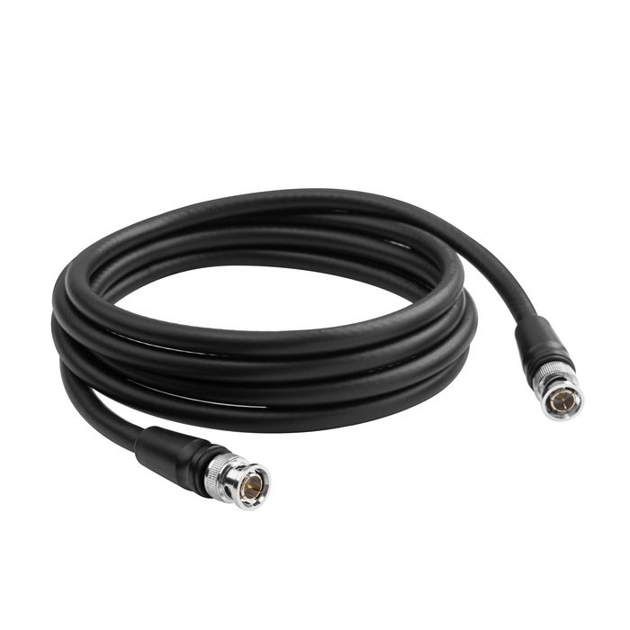 MicroConnect Câble BNC 12G-SDI - 2 mètres - Support 4K60Hz, 6G/3G/HD-SDI, 75 Ohms pour Broadcast Professionnel