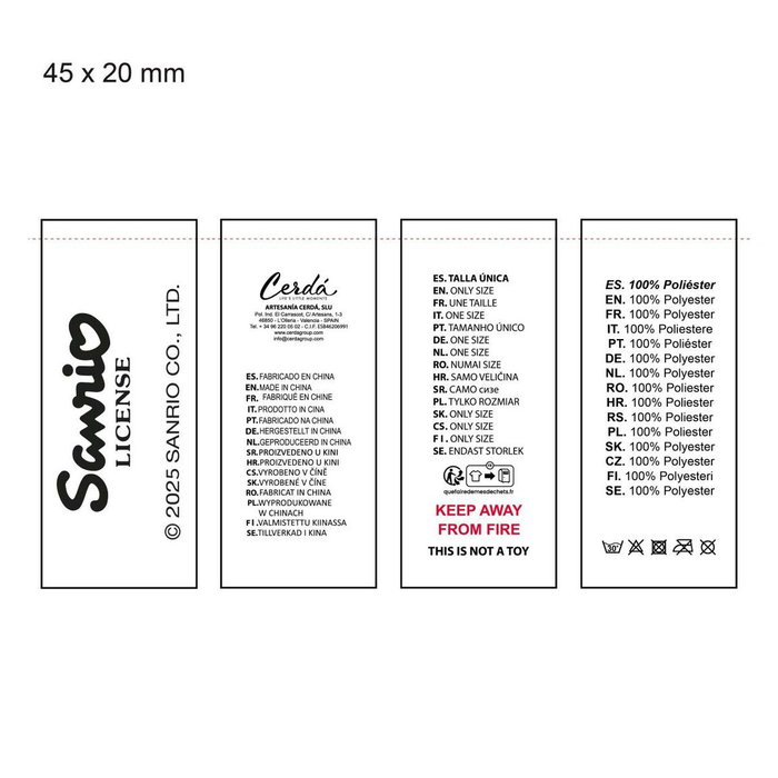 Casquette enfant Hello Kitty Blanc