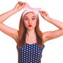 Cosmetic Club Bandeau de maquillage avec nœud
