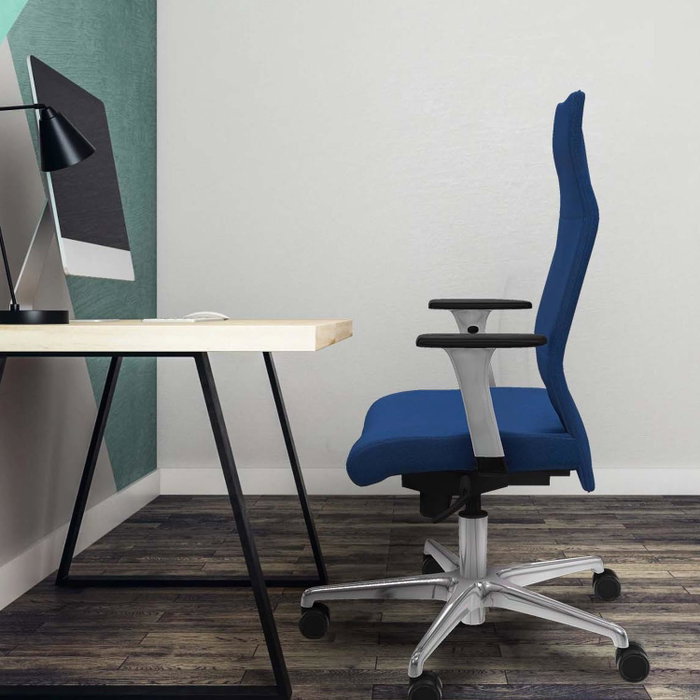 Piqueras Y Crespo Fauteuil Albacete, Tissu Vert Olive, Mécanisme Synchrone