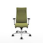 Piqueras Y Crespo Fauteuil Albacete, Tissu Vert Olive, Mécanisme Synchrone