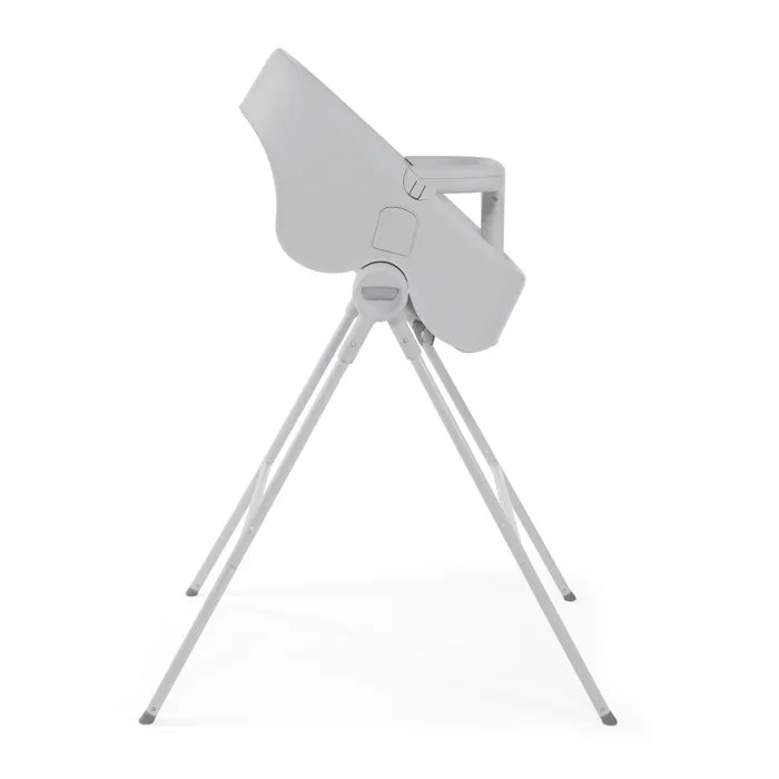 Chicco Bubble Nest Fauteuil de Bain Bébé Antiglisse Ergonomique Cool Grey