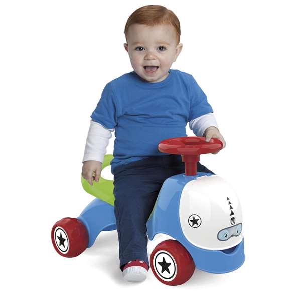 Chicos Correpasillos Racing Ride On - Trotteur-Voiture de Course Enfants 12 Mois à 3 Ans, Sans Piles